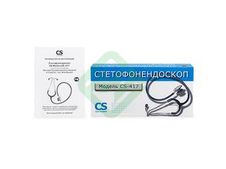 Стетоскоп (стетофонендоскоп) медицинский CS Medica CS-417, черный