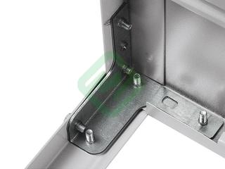 Стеллаж медицинский металлический Промет СТМ MS 185/100x60/4