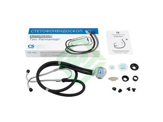 Стетоскоп (стетофонендоскоп) медицинский CS Medica CS-421 Раппапорт, черный
