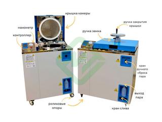 Стерилизатор паровой Белаквилон BA clave 75 V
