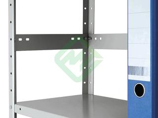 Стеллаж медицинский металлический Промет СТМ MS 220/100x40/6