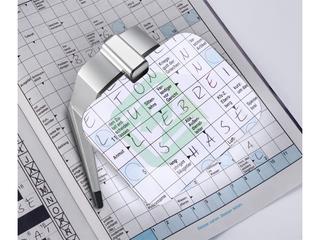 Лупа настольная Eschenbach с подсветкой Scribolux, 100x75 мм, 2.8x, 7.0 дптр
