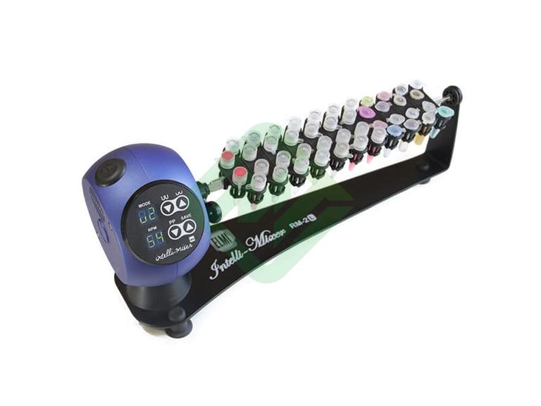 Смеситель медицинский ротационный ELMI RM-1L (с рак-держателем 8 мм)